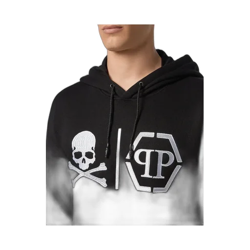 Logo Details Hooded Hoodie