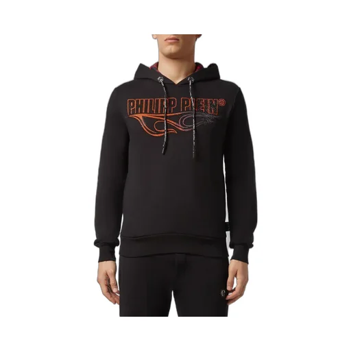 Logo Details Hooded Hoodie