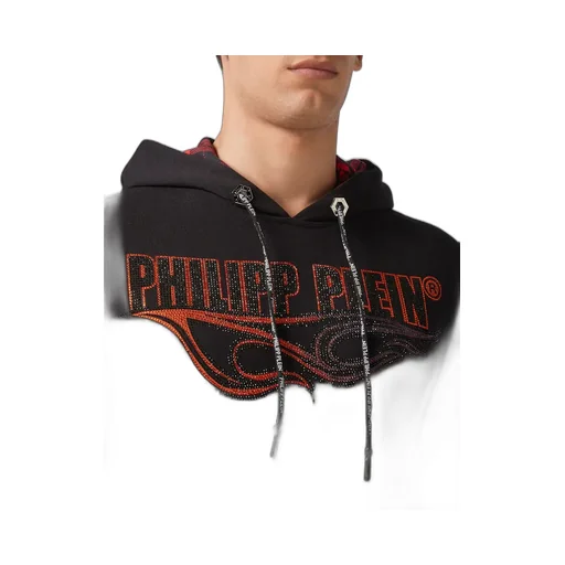 Logo Details Hooded Hoodie
