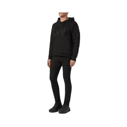 Logo Details Hooded Hoodie