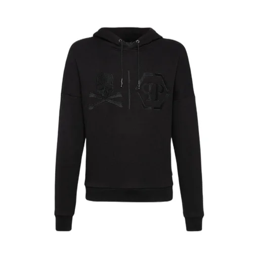 Logo Details Hooded Hoodie