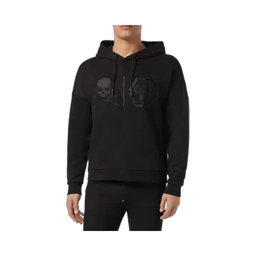 Logo Details Hooded Hoodie