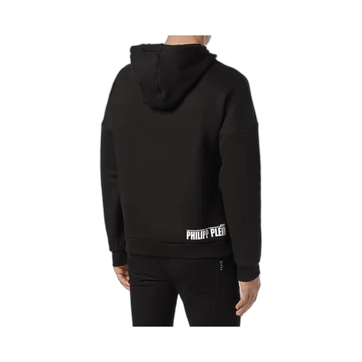 Logo Details Hooded Hoodie