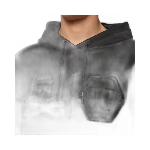 Logo Details Hooded Hoodie