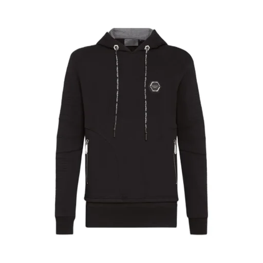Logo Details Hooded Hoodie