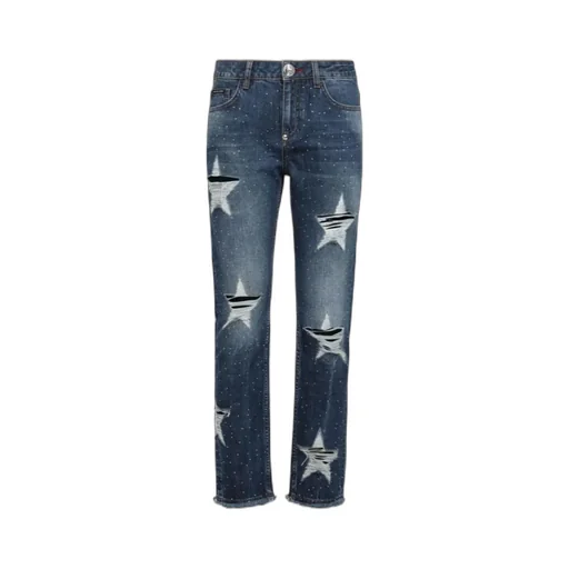 Logo Details Jeans