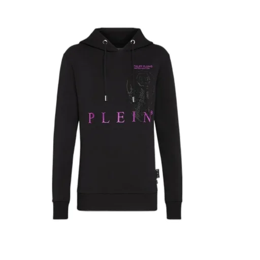 Logo Details Hooded Hoodie