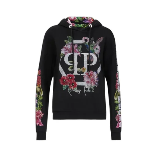 Logo Details Hooded Hoodie