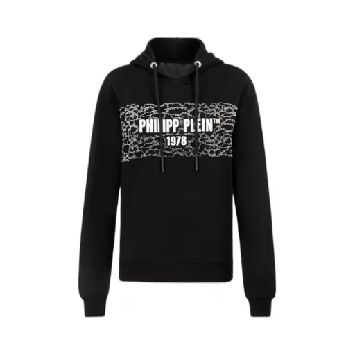 Logo Details Hooded Hoodie
