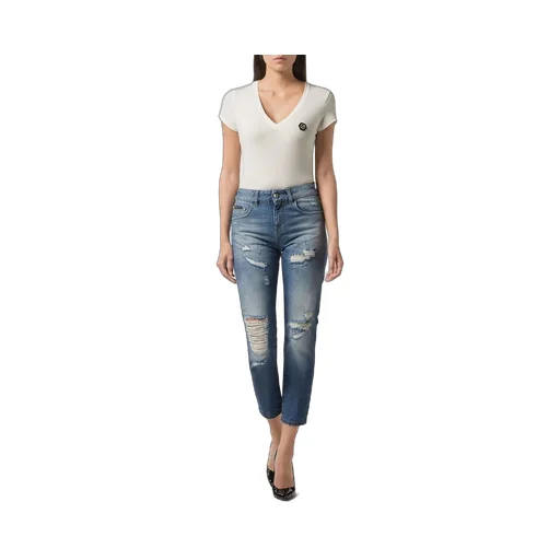 Logo Details Jeans