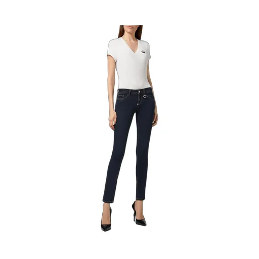 Logo Details Jeans