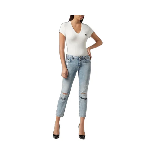 Logo Details Jeans