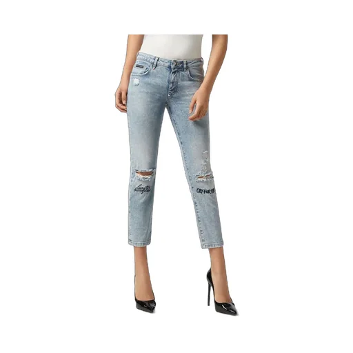 Logo Details Jeans