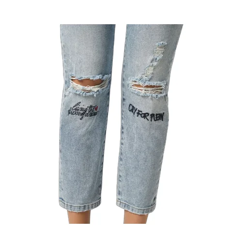 Logo Details Jeans