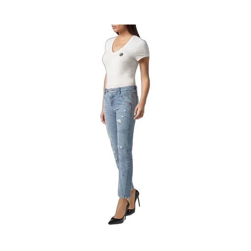 Logo Details Jeans