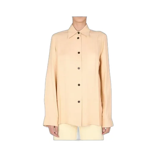Jil Sander Pointed Collar Button-Up Shirt