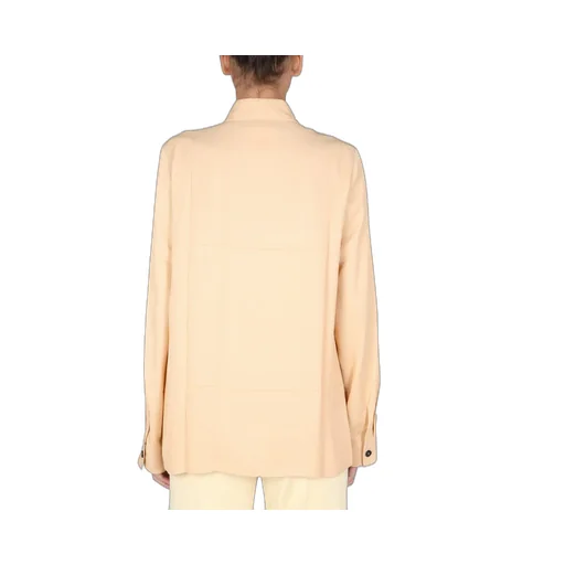 Jil Sander Pointed Collar Button-Up Shirt