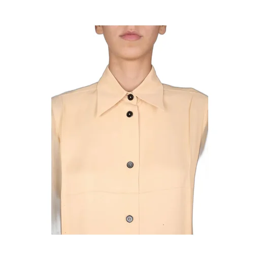 Jil Sander Pointed Collar Button-Up Shirt
