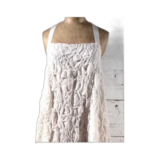 Pleated Halter Dress