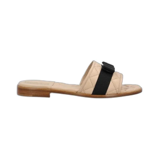 Vara Bow Quilted Slides