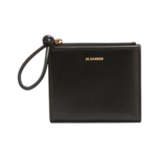 Jil Sander Logo Printed Bi-Fold Wallet