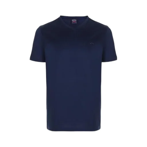 V-Collar Logo T-Shirt
