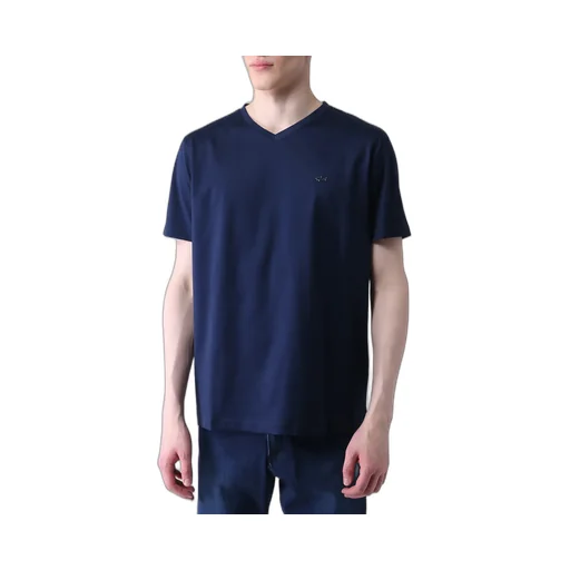 V-Collar Logo T-Shirt