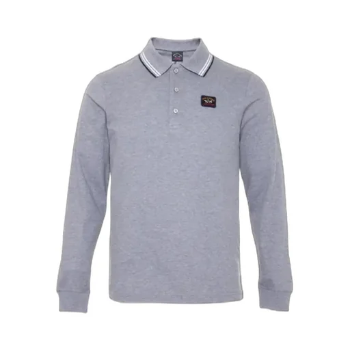Long-Sleeved Polo Shirt