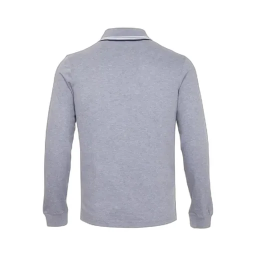 Long-Sleeved Polo Shirt