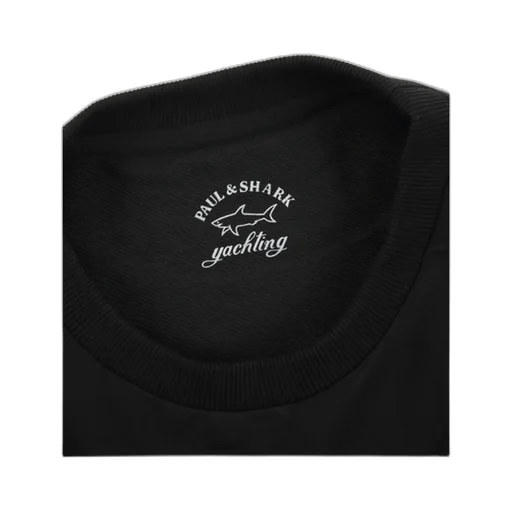 Round Collar Logo Sweater