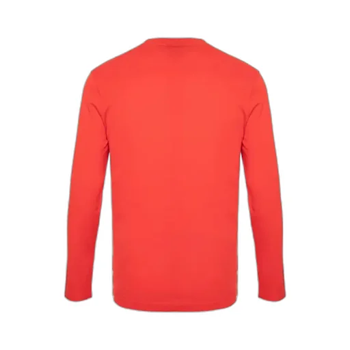 T-Shirt With Round Neck And Long Sleeves