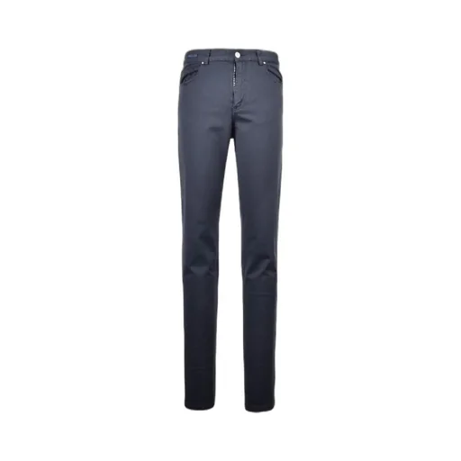 Navy Blue Logo Jeans