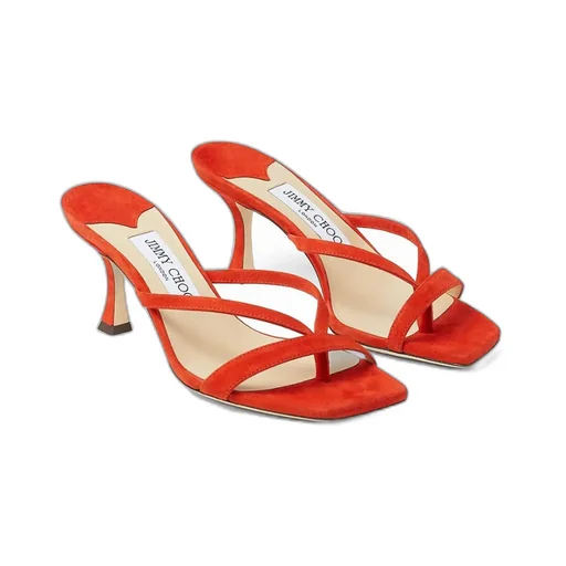 High-Heeled Open-Toe Sandals