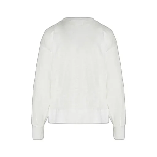 Logo-Print Linen Top