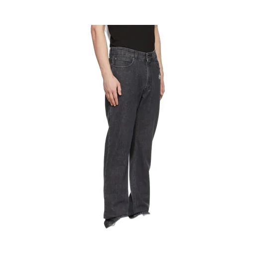 Stella Mccartney Logo Printed Straight Leg Jeans