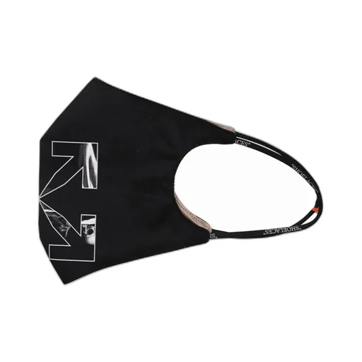 Off-White Caravaggio Arrow Printed Face Mask