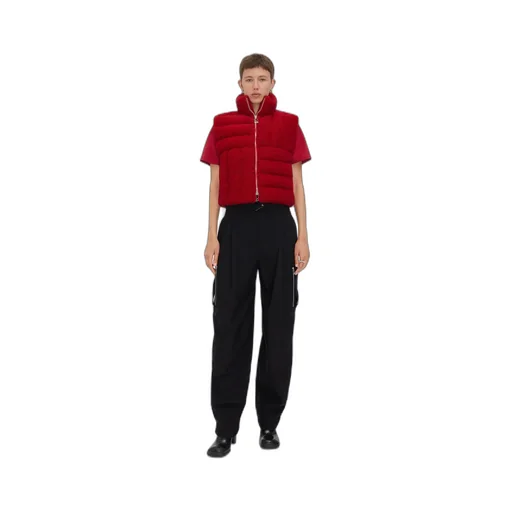 Bottega Veneta Quilted Zip-Up Sleeveless Jacket