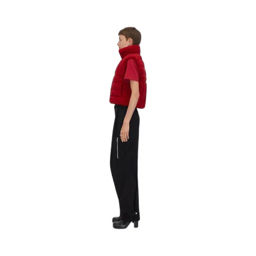 Bottega Veneta Quilted Zip-Up Sleeveless Jacket