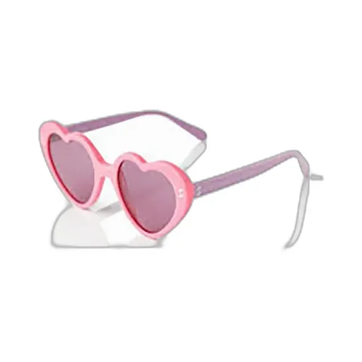 Tinted Heart-Shape Sunglasses