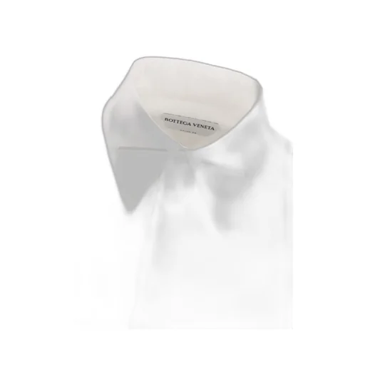 Bottega Veneta Embellished Collar Long-Sleeved Shirt