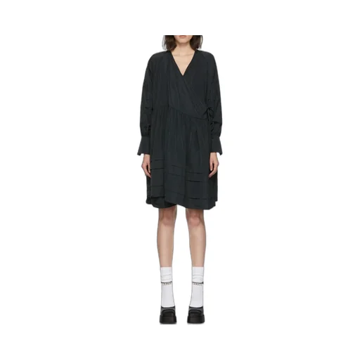 V-Neck Wrapped Dress