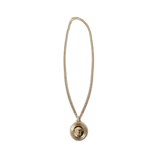 Versace Medusa Pendant Chain Necklace