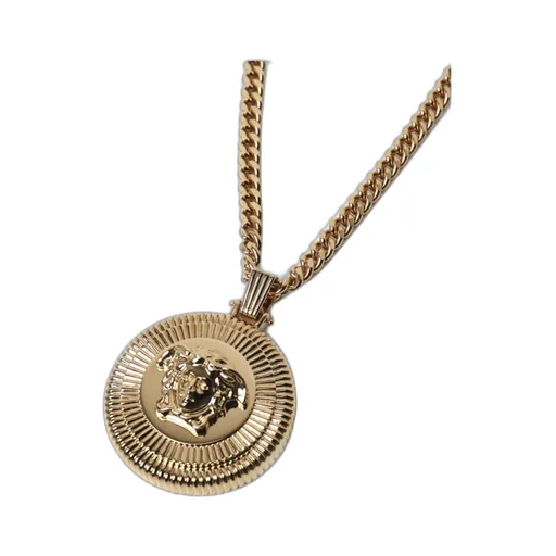 Versace Medusa Pendant Chain Necklace
