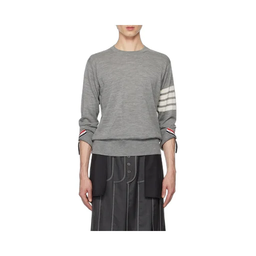 Thom Browne 4-Bar Crewneck Jumper