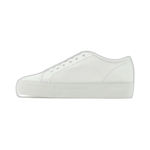 Logo Sports Shoes With Thick Soles And Low Uppers