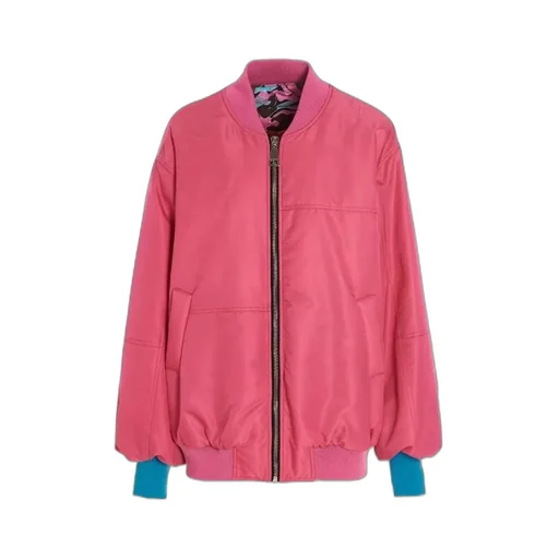 Logo Printed Pilot Jacket