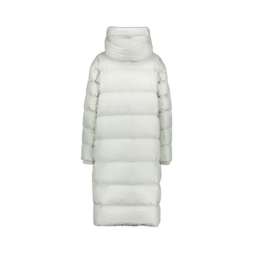 Long-Sleeved Hooded Down Jacket
