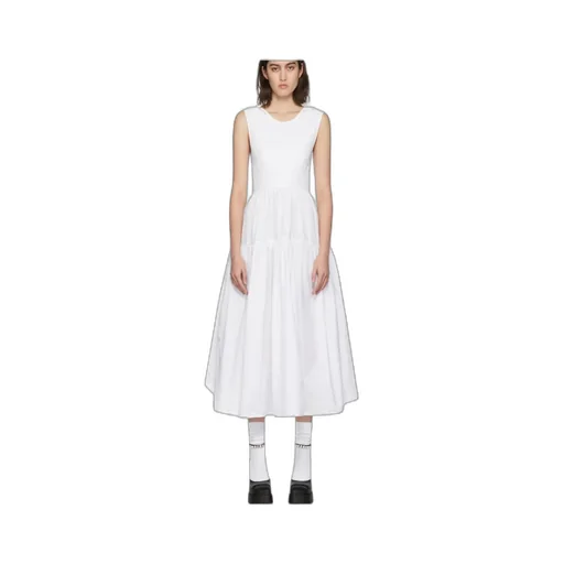 Ruth Tiered Open-Back Dress