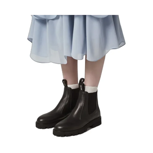 Margaret Chelsea Boot In Calfskin