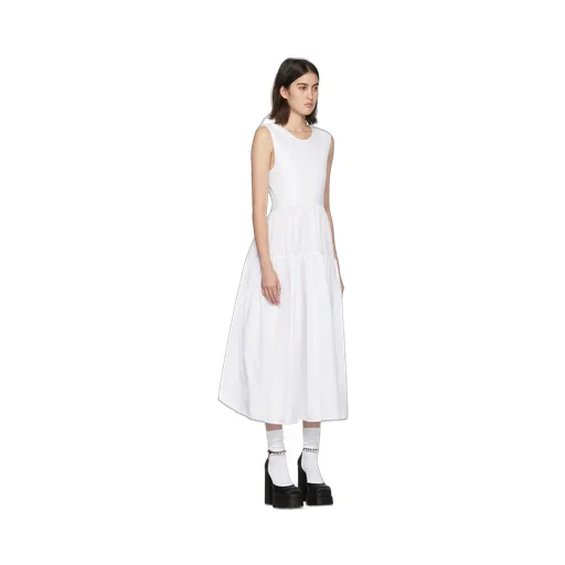 Ruth Tiered Open-Back Dress